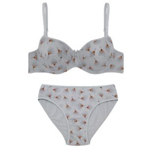 ست شورت و سوتین زنانه میس مدل فنردار کد 5397