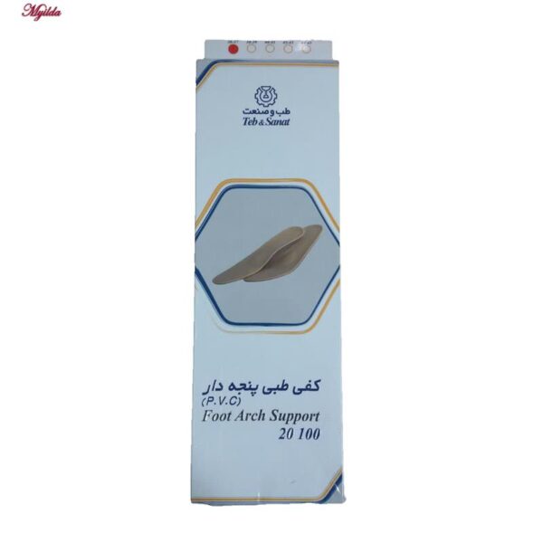 کفی طبی طب و صنعت مدل P.V.C کد 20100 سایز 43-42