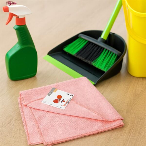 دستمال نظافت خانه و آشپزخانه میکروفایبر ماییلدا مدل 5319 بسته 8 عددی