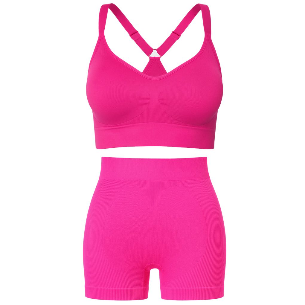 ست نیمتنه و شلوارک ورزشی زنانه ماییلدا مدل 5472-10411 ست نیمتنه و شلوارک ورزشی زنانه ماییلدا مدل 5472-10411