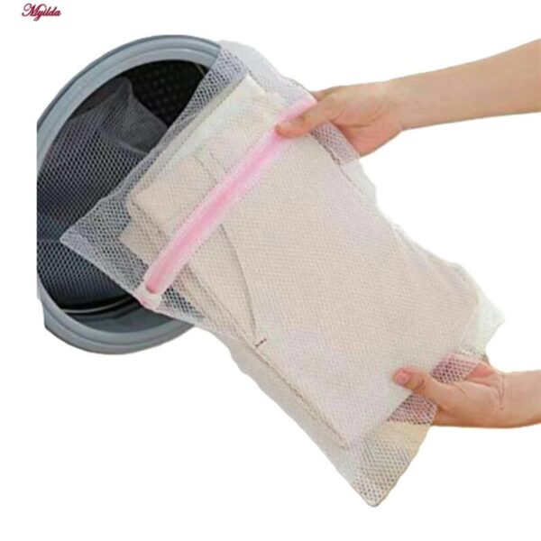 محافظ شست و شوی لباس زیر لوفایبر مدل توری محفظه 40-30