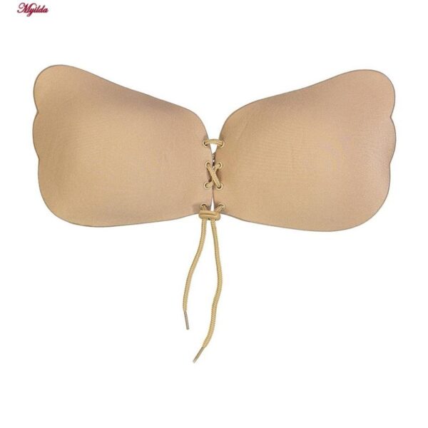 سوتین چسبی مدل پروانه ای کرم