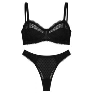 ست شورت و سوتین زنانه کارنا رز مدل فنردار کد 5428