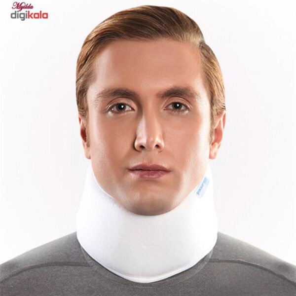 گردن بند طبی پاک سمن مدل Soft With Bar سایز بزرگ