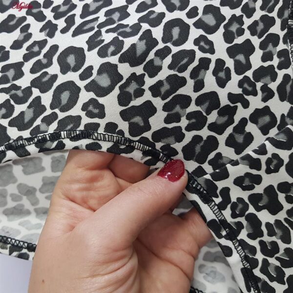 شورت زنانه ماییلدا مدل پلنگی کد 5453