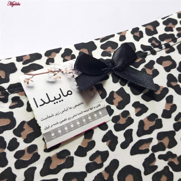 شورت زنانه ماییلدا مدل پلنگی کد 5453