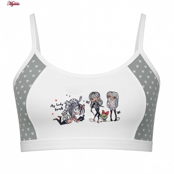 ست شورت و نیم‌تنه دخترانه ماییلدا مدل 5451