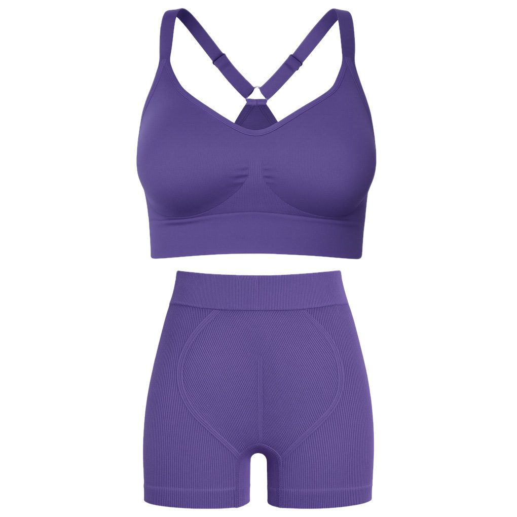 ست نیمتنه و شلوارک ورزشی زنانه ماییلدا مدل 5472-10411 ست نیمتنه و شلوارک ورزشی زنانه ماییلدا مدل 5472-10411