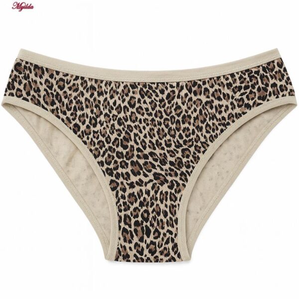 ست شورت و سوتین زنانه شارمین مدل پلنگی فنردار کد 5466-2065