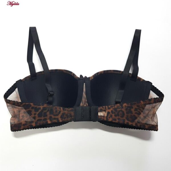 ست شورت و سوتین زنانه شارمین مدل جکدار فنردار پلنگی کد 5457-1066