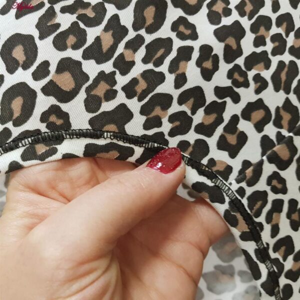 شورت زنانه ماییلدا مدل پلنگی کد 5453