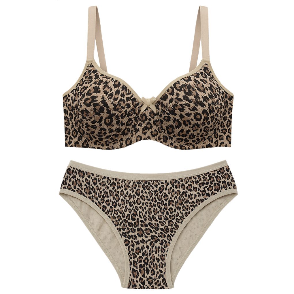 ست شورت و سوتین زنانه شارمین مدل پلنگی فنردار کد 5466-2065 ست شورت و سوتین زنانه شارمین مدل پلنگی فنردار کد 5466-2065