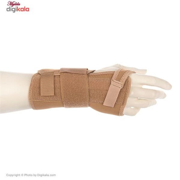 مچ بند طبی دست راست پاک سمن مدل Neoprene CTS With Hard bar سایز بزرگ