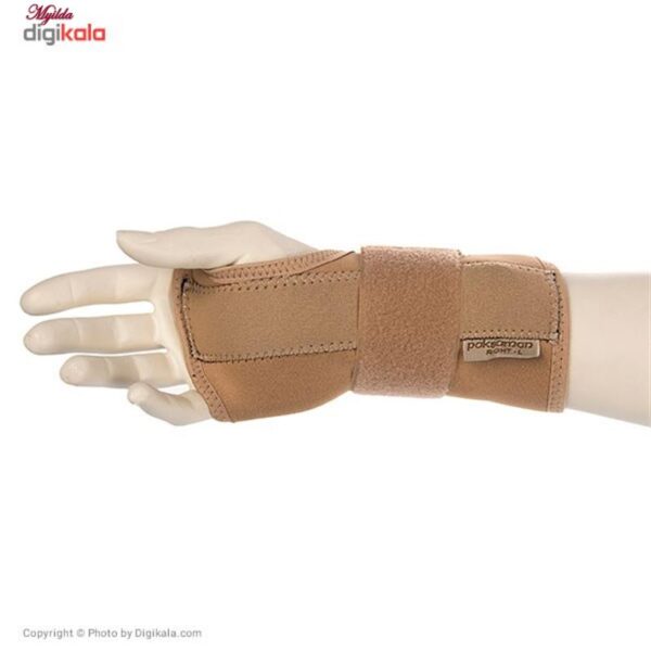 مچ بند طبی دست راست پاک سمن مدل Neoprene CTS With Hard bar سایز بزرگ