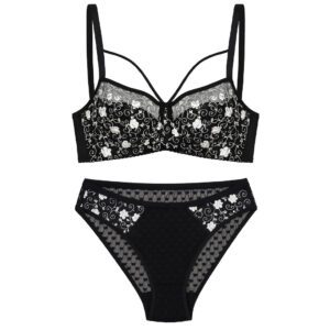 ست شورت و سوتین زنانه کارنا رز مدل فنردار کد 5426