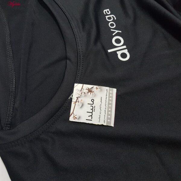 کراپ تی شرت ورزشی آستین کوتاه زنانه مدل 5488-577