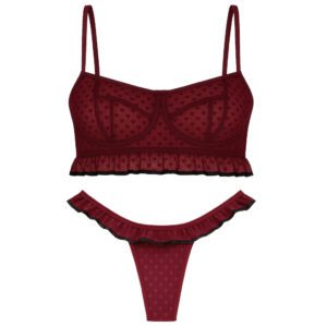 ست شورت و نیم‌تنه زنانه ماییلدا مدل فنردار کد 5432-606