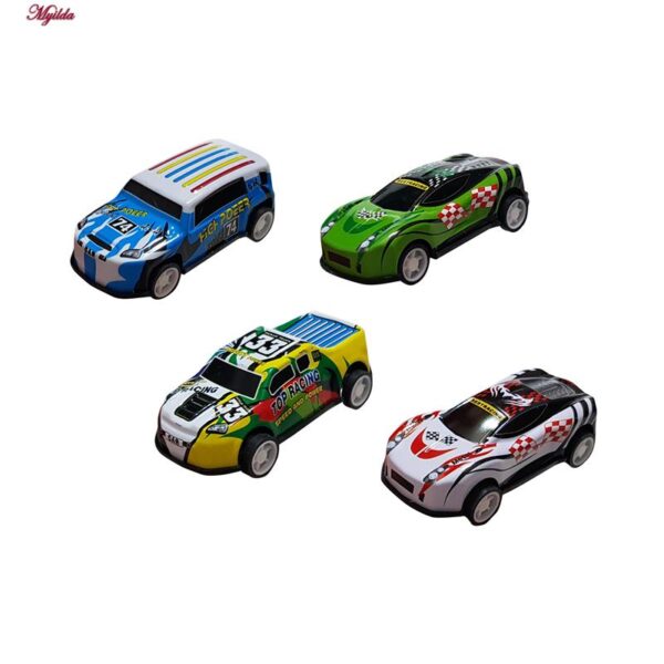 ماشین بازی مدل عقب کش کد 4663-4 بسته 4 عددی