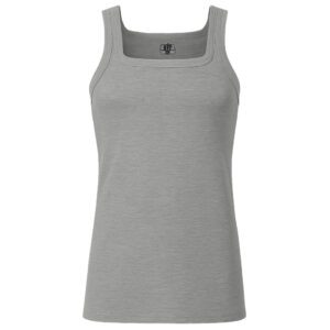 زیرپوش رکابی یقه خشتی مردانه برهان تن پوش مدل پنبه ای ملانژ کد 1011