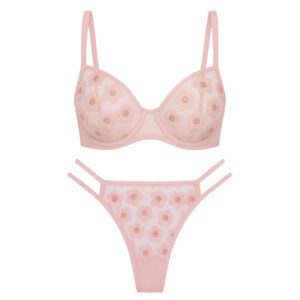 ست شورت و سوتین زنانه کارنا رز مدل فنردار کد 5425