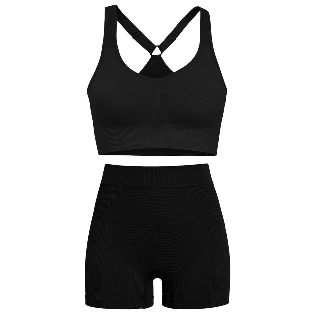 ست نیمتنه و شلوارک ورزشی زنانه ماییلدا مدل 5472-10411 ست نیمتنه و شلوارک ورزشی زنانه ماییلدا مدل 5472-10411