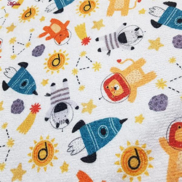 حوله استخری ماییلدا طرح فضانورد کد 5539 سایز 100x50 سانتی متر