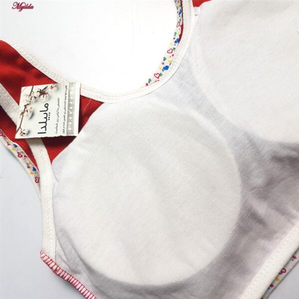 نیم تنه دخترانه ماییلدا مدل پددار کد 5552