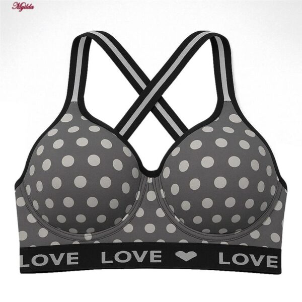 نیم‌تنه ورزشی زنانه ماییلدا مدل بند ضربدری کد 5549