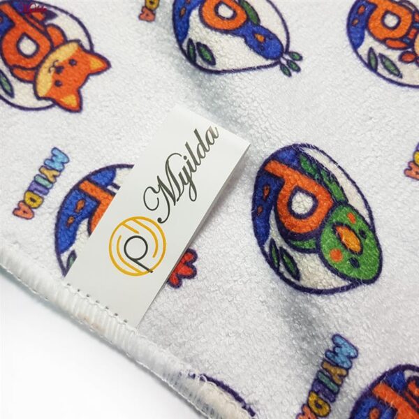 حوله دست و صورت ماییلدا طرح مزرعه حیوانات کد 5538 سایز 75x35 سانتی متر