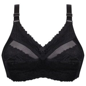 سوتین زنانه پانیذ مدل بدون فنر کد 66369 رنگ مشکی