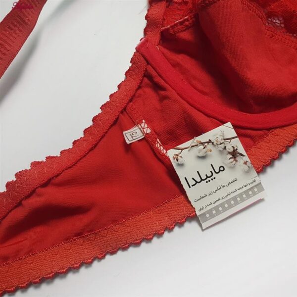 سوتین فنردار زنانه ماییلدا مدل هارنس دار قلب قلبی کد 5551