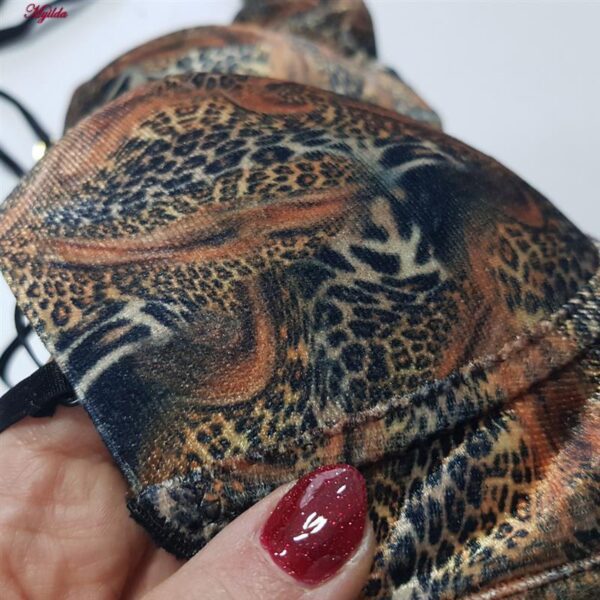 ست شورت و سوتین زنانه ماییلدا مدل فنردار هارنس دار کد 5469-2037