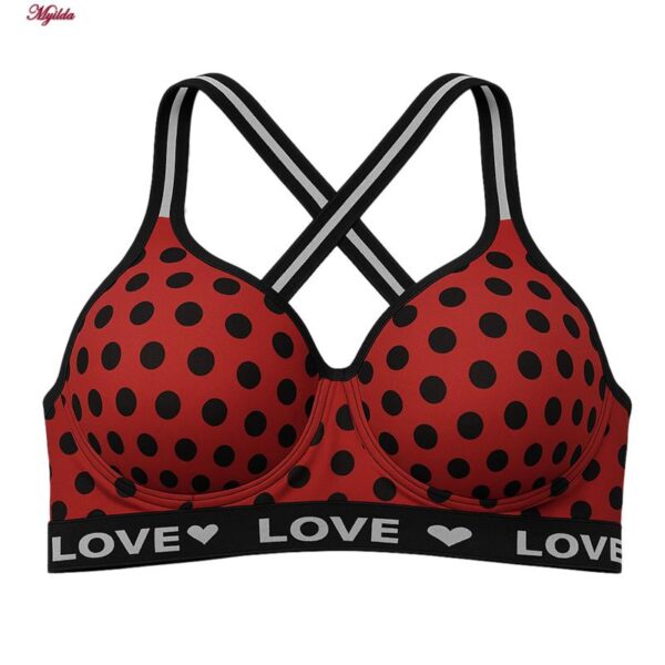 نیم‌تنه ورزشی زنانه ماییلدا مدل بند ضربدری کد 5549