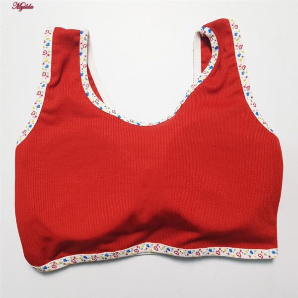 نیم تنه دخترانه ماییلدا مدل پددار کد 5552