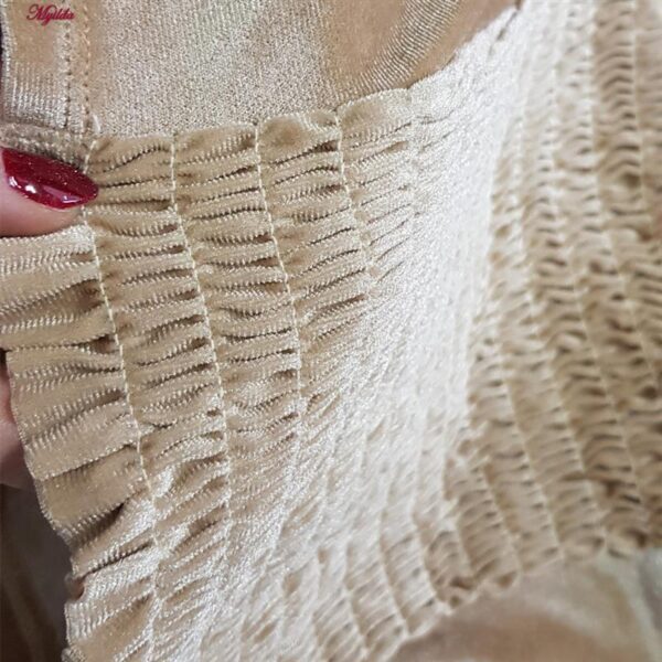 تاپ زنانه ماییلدا مدل مخمل کد 5471-861