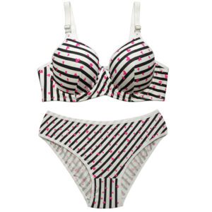 ست شورت و سوتین زنانه شارمین مدل فنردار کد 5467-2065