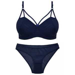 ست شورت و سوتین زنانه شارمین مدل فنردار هارنس دار کد 5464-3130