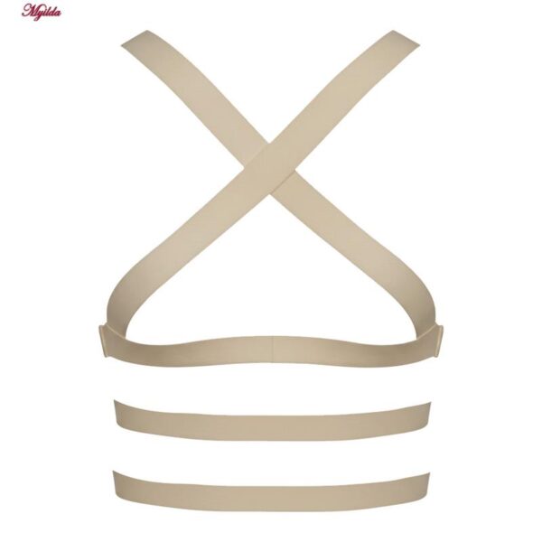 تاپ زنانه ماییلدا مدل گل گلی گیپوری کد 5474-1837