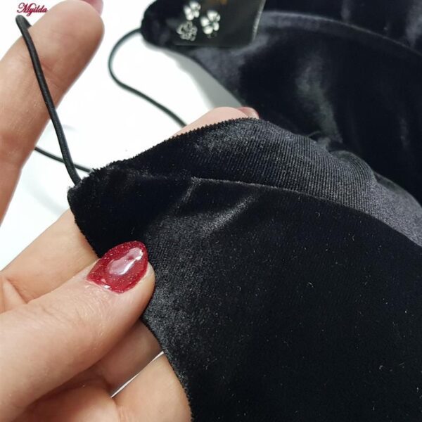 تاپ زنانه ماییلدا مدل مخمل کد 5471-861