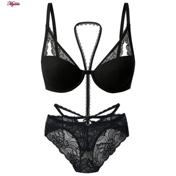 ست شورت و سوتین زنانه ماییلدا مدل فنردار پوش آپ کد 5478-3022