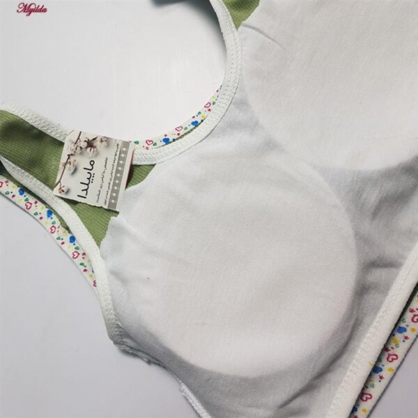 نیم تنه دخترانه ماییلدا مدل پددار کد 5552