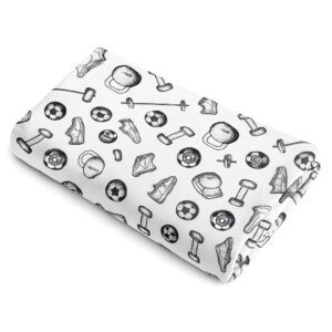 حوله دست و صورت ماییلدا طرح fitness gym کد 5538 سایز 75x35 سانتی متر