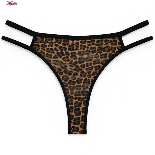 ست شورت و سوتین زنانه کارنا رز مدل فنردار پلنگی کد 5548