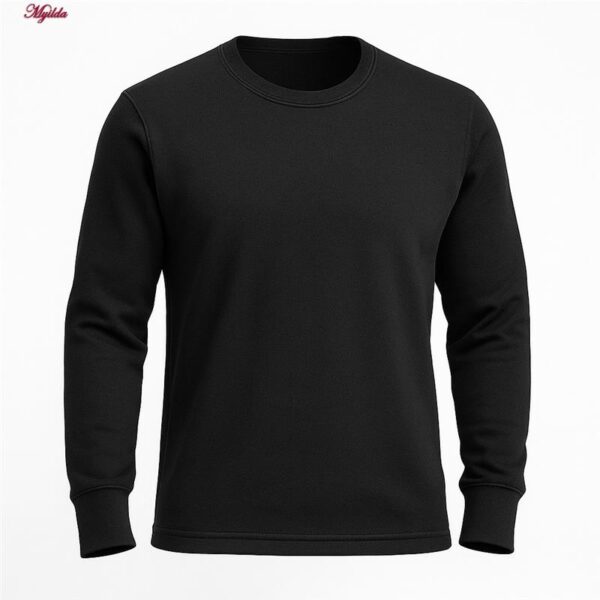 ست تی‌شرت آستین بلند و شلوار راحتی مردانه ماییلدا مدل تو کرکی کد 5497