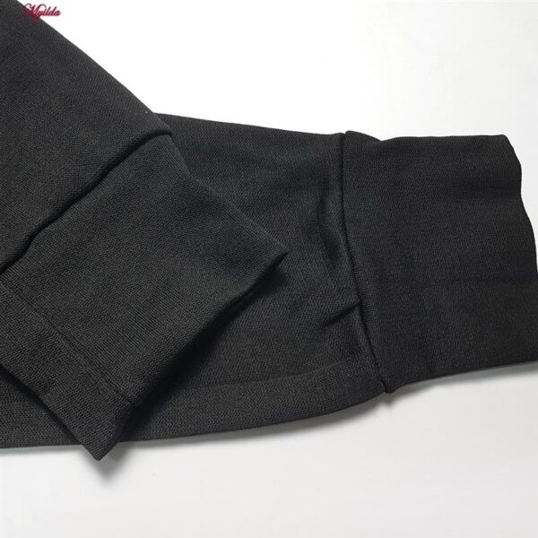 ست تی‌شرت آستین بلند و شلوار راحتی مردانه ماییلدا مدل تو کرکی کد 5497