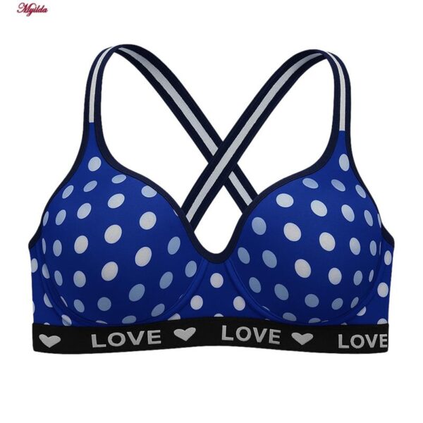 نیم‌تنه ورزشی زنانه ماییلدا مدل بند ضربدری کد 5549