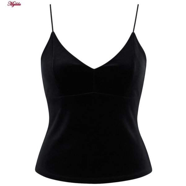 تاپ زنانه ماییلدا مدل مخمل کد 5471-861