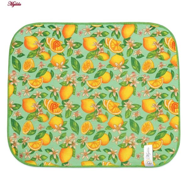 حوله دست و صورت ماییلدا طرح لیمو ترش کد 5538 سایز 35x75 سانتی متر