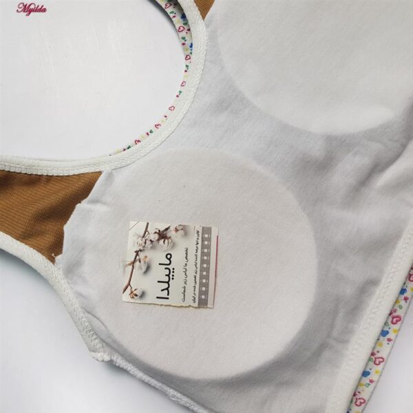 نیم تنه دخترانه ماییلدا مدل پددار کد 5552