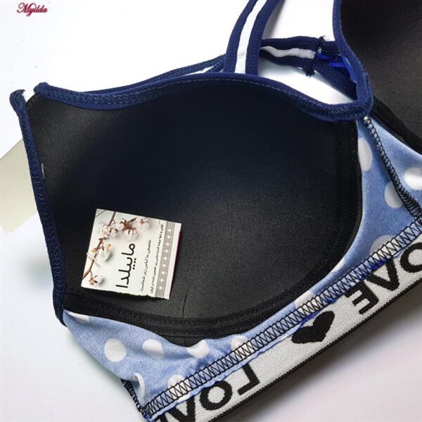 نیم‌تنه ورزشی زنانه ماییلدا مدل بند ضربدری کد 5549